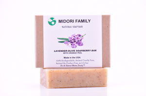 Lavender-Olive Soapberry Natural Soap