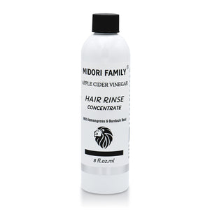Apple cider vinegar Hair rinse Herbal extract concentrate
