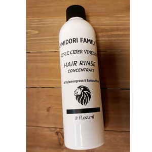 Apple cider vinegar Hair rinse Herbal extract concentrate